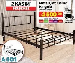 METAL KARYOLA ÇİFT KİŞİLİK